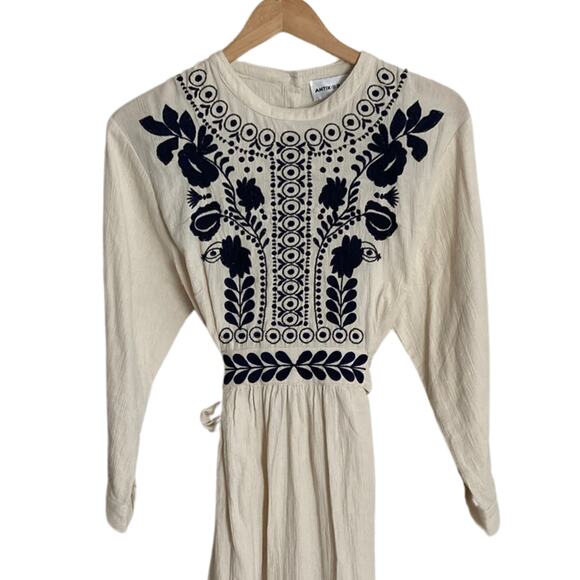 Perfect ANTIK BATIK Paris Midi Dress, Sz 40/M - Picture 2 of 6